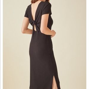 Amour Vert twist back dress